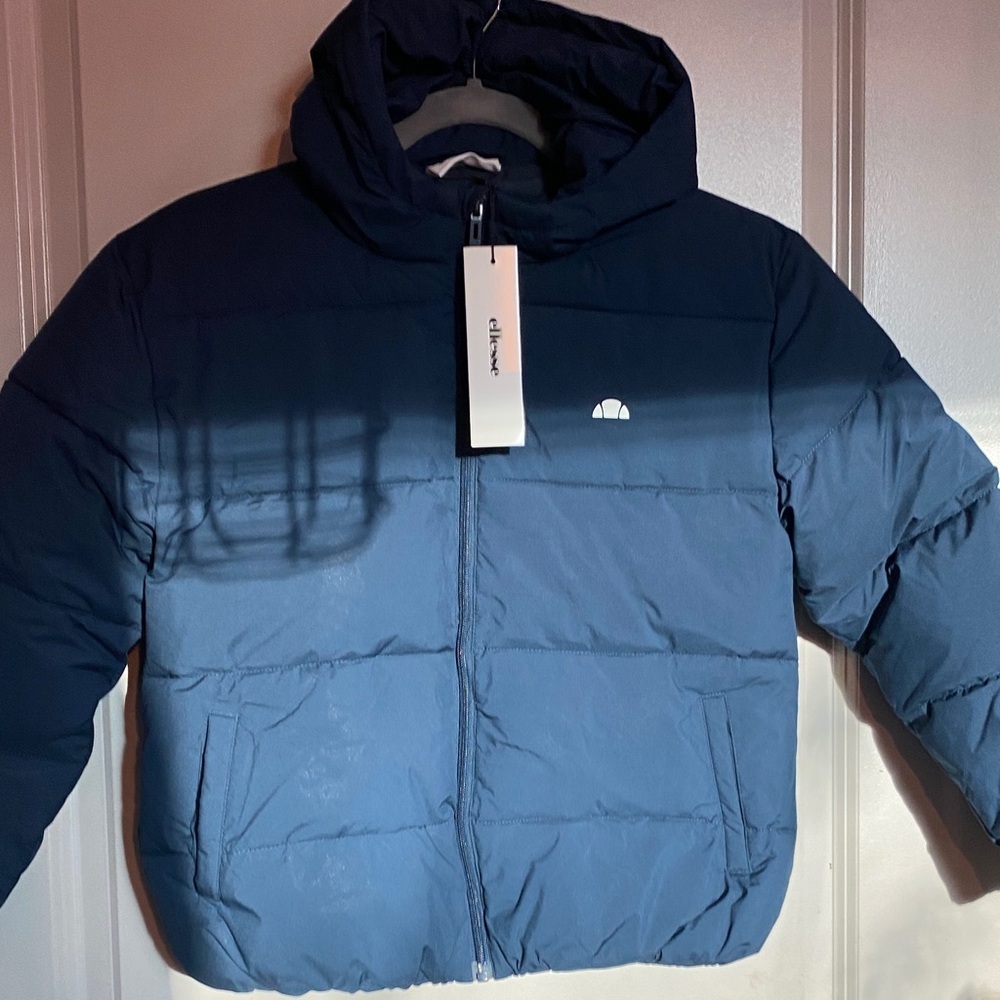 Ellesse Kids Blue Puffer Jacket